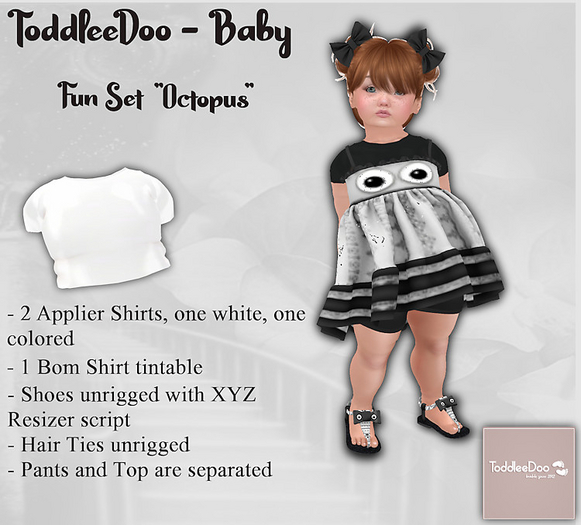 TODDLEEDOO "Octopus" - TD Baby