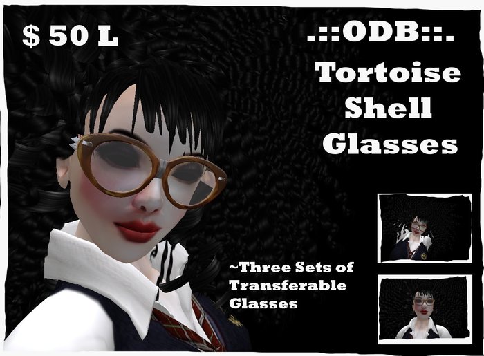 .::ODB::. Tortoise Shell Glasses {Boxed}