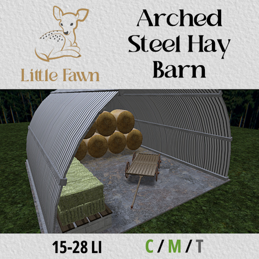 LF-Arched Steel Hay Barn Mesh 15-28LI
