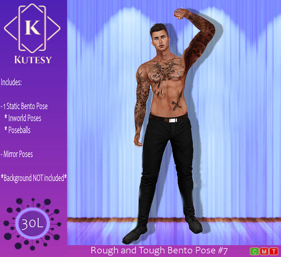 Kutesy Rough & Tough Pose 7