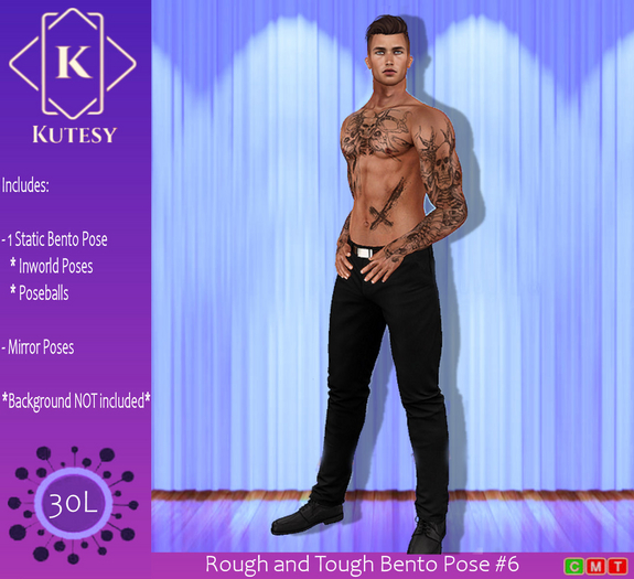 Kutesy Rough & Tough Pose 6