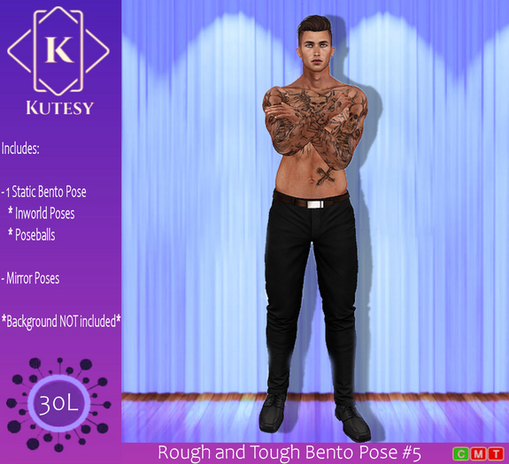 Kutesy Rough & Tough Pose 5
