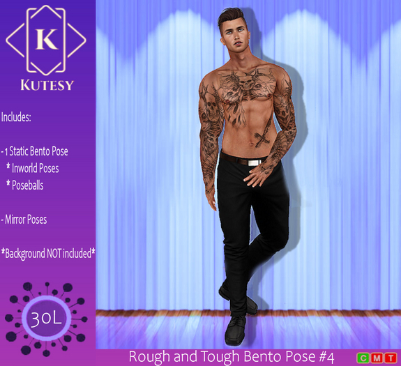 Kutesy Rough & Tough Pose 4