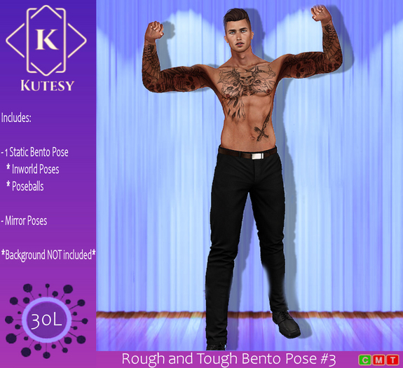 Kutesy Rough & Tough Pose 3