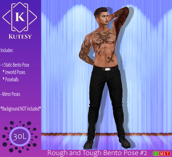 Kutesy Rough & Tough Pose 2