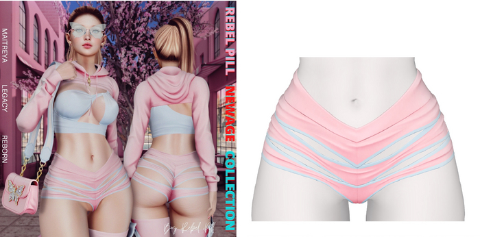 Rebelpill - NewAge Collection Shorts FATPACK