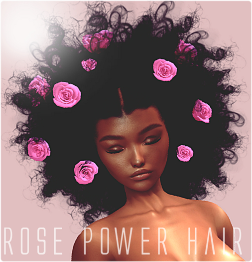 Second Life Marketplace - ROSE POWER HAIR