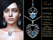 InStyle -Jewelry Set *Blue Diamond* Fit-Mesh