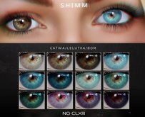 S H I M M / Lelutka Eyes Applier ~ BOM / CLXIII SET I