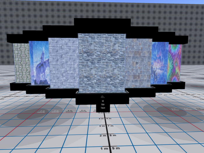 wall water features boxed