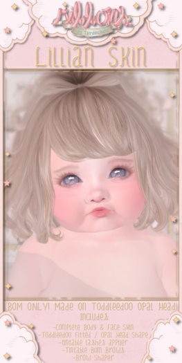 {Ribbons} Lillian Skin - Rose {Box}