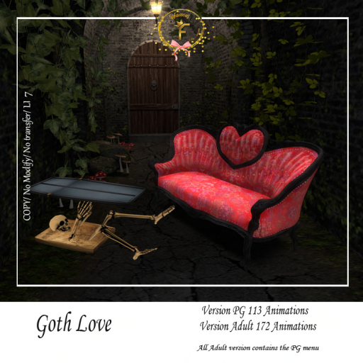 Famous_Goth Love Set PG (ADD ME FOR UNPACK)