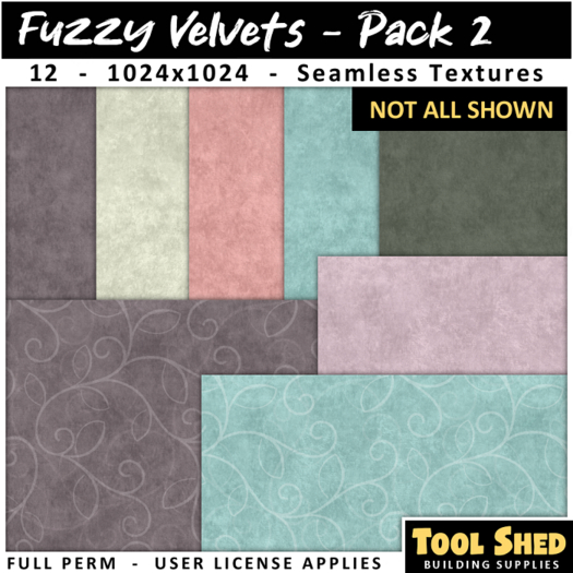 Tool Shed - Fuzzy Velvets - Pack 2