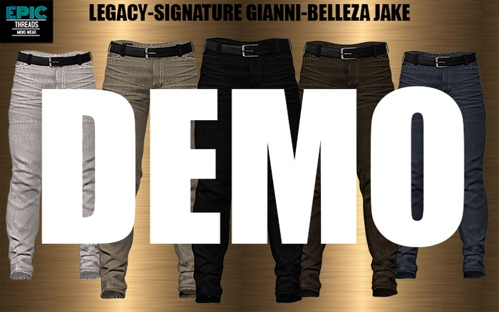 [EPIC] Mesh mens Classy Dress pants DEMO