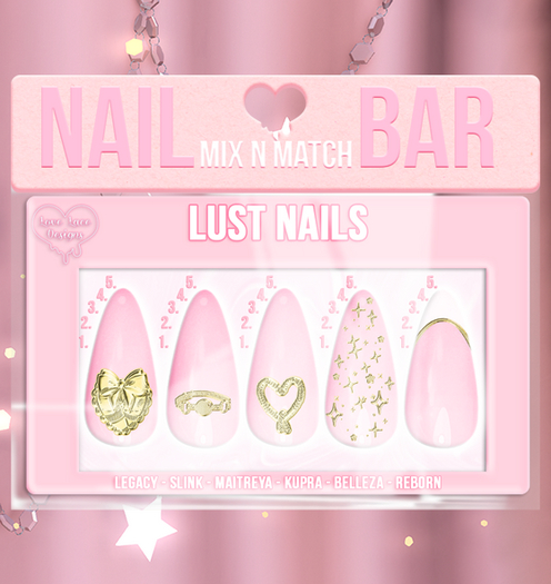 ::LL:: Lust Nails // Pink