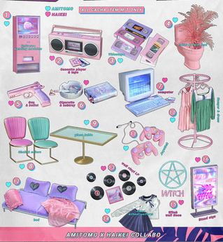 Second Life Marketplace - AMI:HAI - Pink Lady GACHA -7 - computer