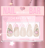 ::LL:: Cherry Pop Nails // Nude 