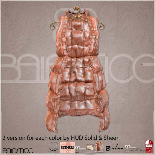 Baiastice_Bubbles Vest-Rust