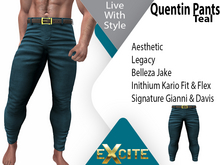 Excite Quentin Pants Teal