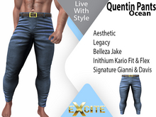 Excite Quentin Pants Ocean