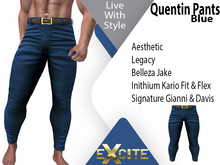 Excite Quentin Pants Blue