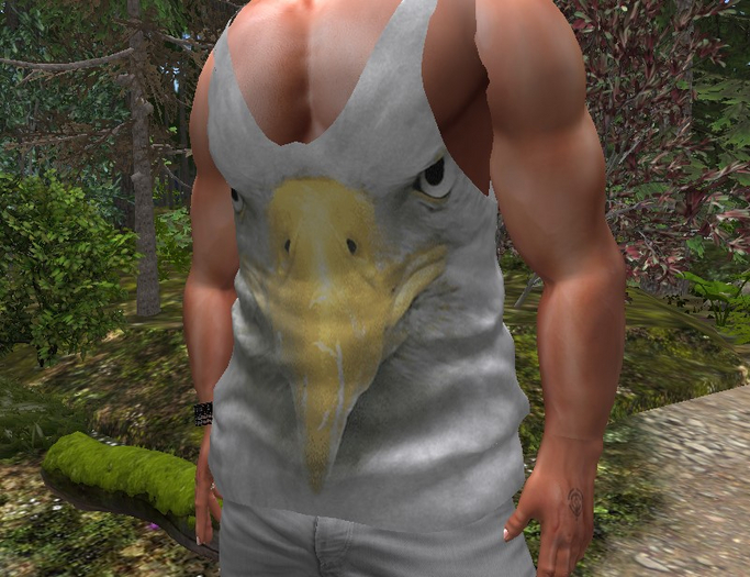 AGHARTI -  EAGLE TANK TOP SIGNATURE 