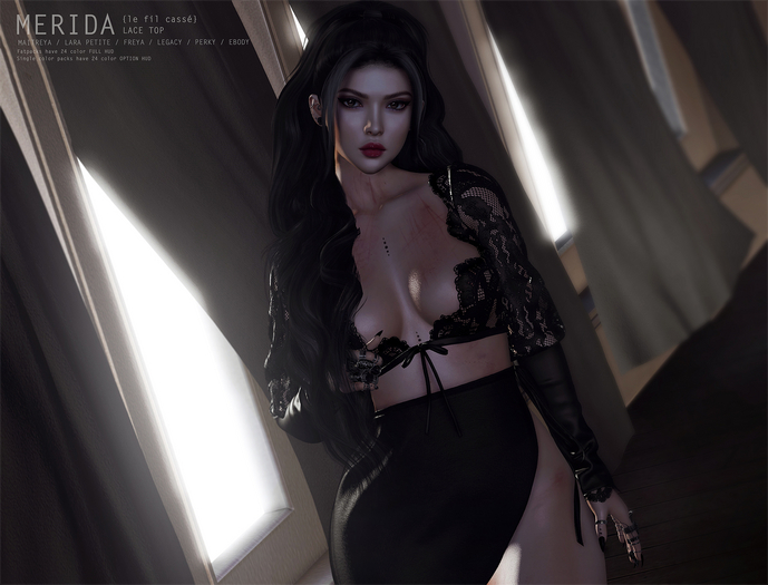 {le fil cassé} Merida Lace Top Fatpack