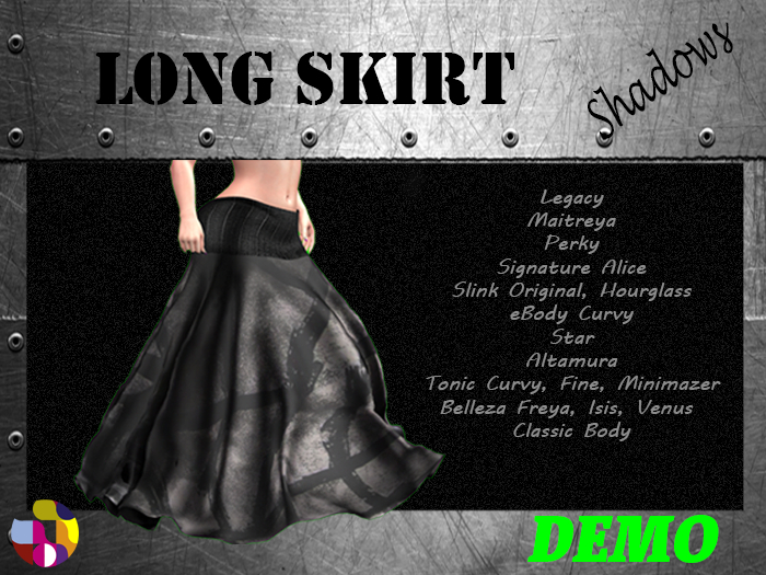 *DEMO* Shadows - Long Skirt
