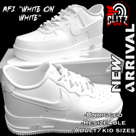 Glitz-AF1 WhiteOnWhite