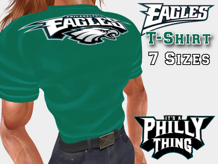 ☻ PHILADELPHIA  EAGLES Men's Tees ** ☻