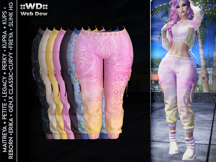 ::WD:: Pants Mia - Romantic