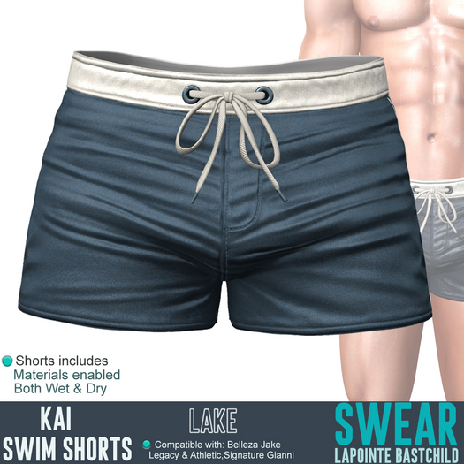 Swim Shorts - Kai LAKE