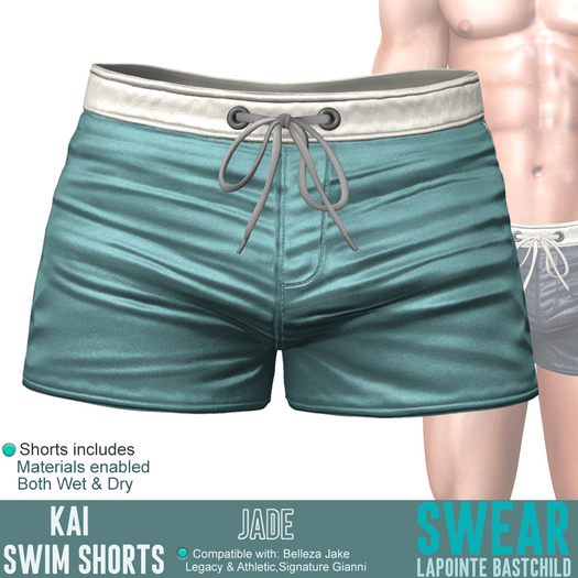 Swim Shorts - Kai JADE 