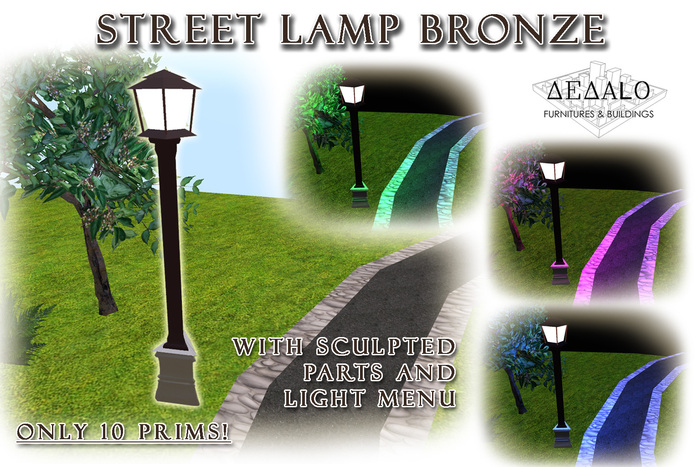 Street Lamp Bronze