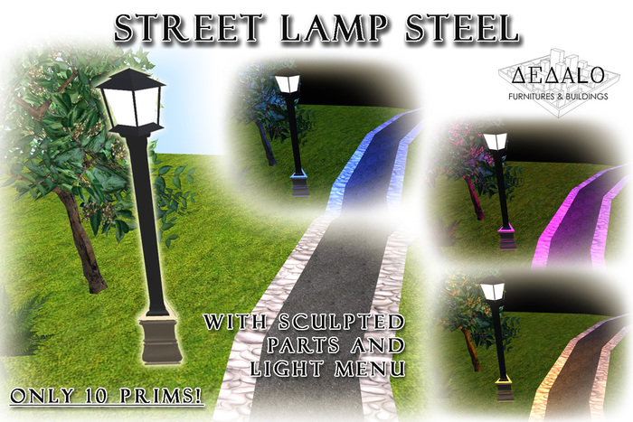 Street Lamp Steel