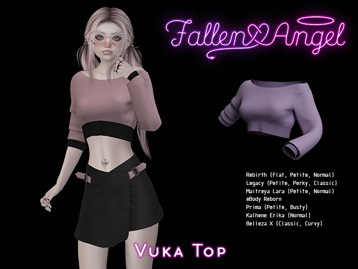 .:: Fallen Angel ::. Vuka Top PURPLE