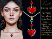 InStyle -Jewelry Set *Tender heart*Fit-Mesh