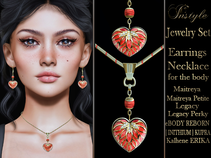 InStyle -Jewelry Set *Sweetheart* Fit-Mesh