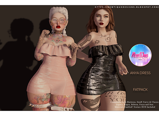 NewtiQue Anya Dress FATPACK