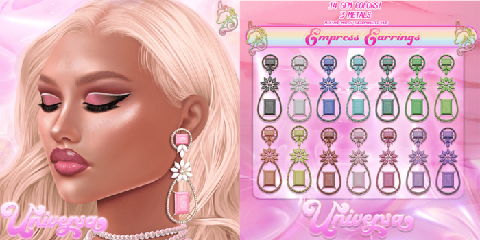 #UNIVERSA - Empress Earring - FATPACK