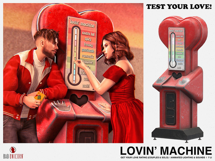 Lovin Machine (Game - Rate your Love!)
