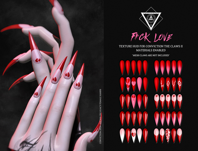 [ Conviction ] The Claws - F*ck Love [Texture HUD]