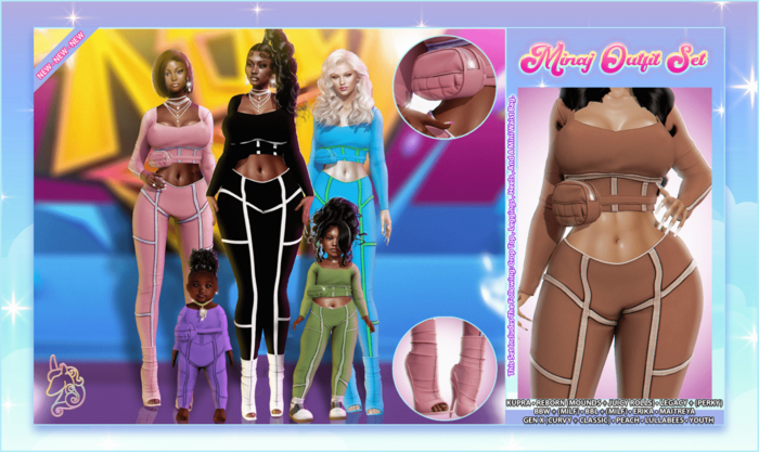 #UNIVERSA - Minaj Heels FATPACK