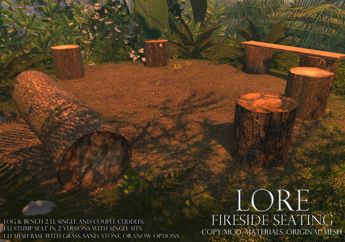 {LORE} Fireside Seating