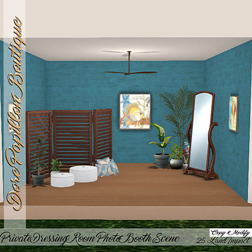 DPB Private Dressing Room Photo Booth Scene (Copy & Modify)