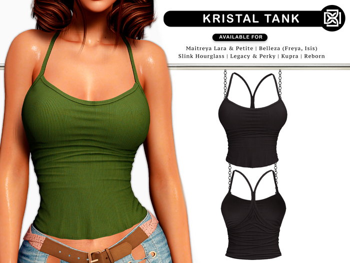 Addams - Kristal - Racerback Tank #29