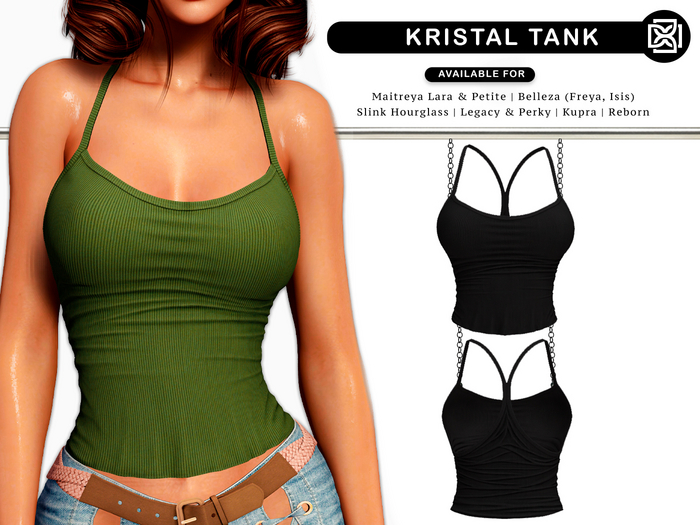 Addams - Kristal - Racerback Tank #30