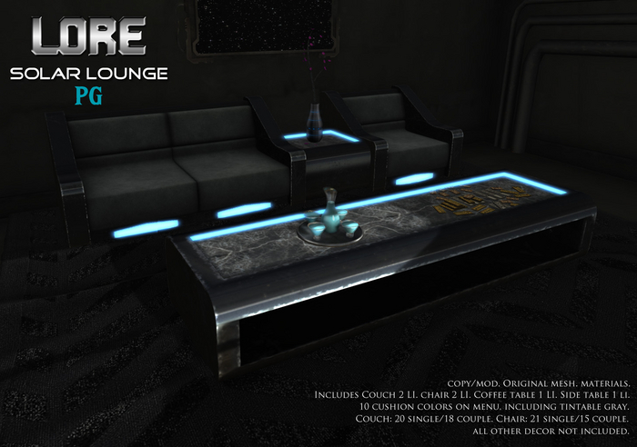 {LORE} Solar Lounge PG 