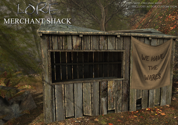 {LORE} Merchant Shack 
