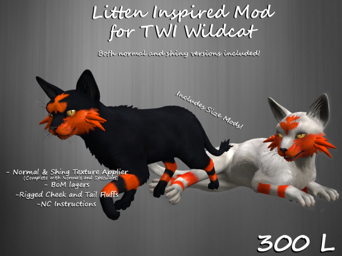 Litten Inspired Mod for TWI Wildcat